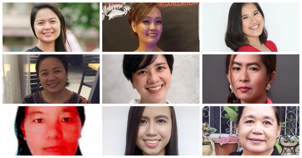Filipina leaders International Women's Day