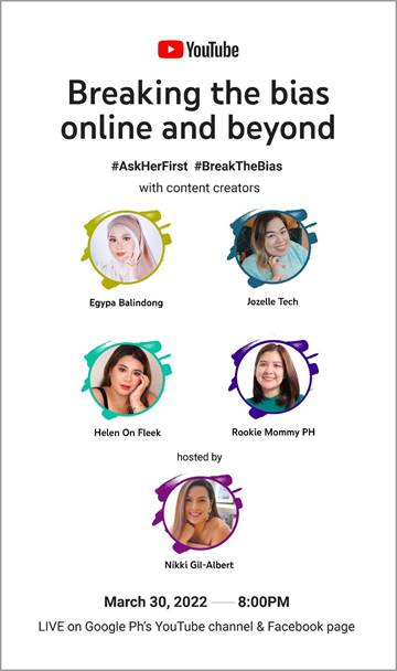 Filipina YouTubers #AskHerFirst 