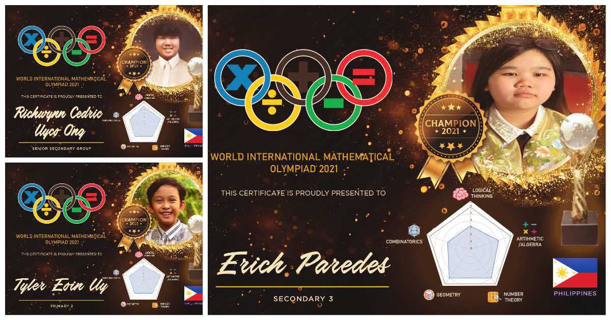 Xavier World International Mathematical Olympiad Xavier World International Mathematical Olympiad