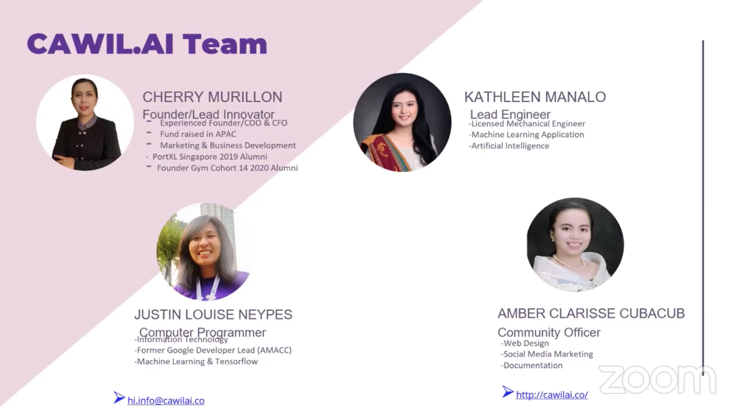 Cawil.AI Solutions SheTrades Global Hackathon
