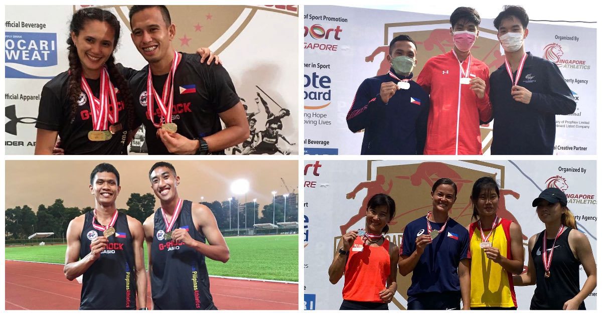 Philippines' SEA Games track and field team