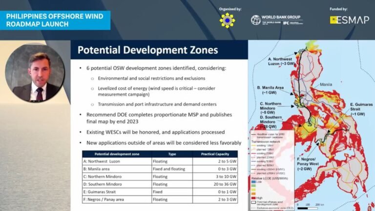 1st Philippines offshore wind roadmap shows potential renewable energy ...