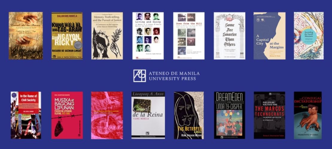 Ateneo  books on Martial Law 
