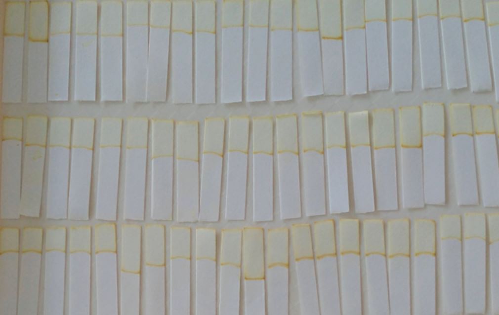 UP paper-based quality control tool