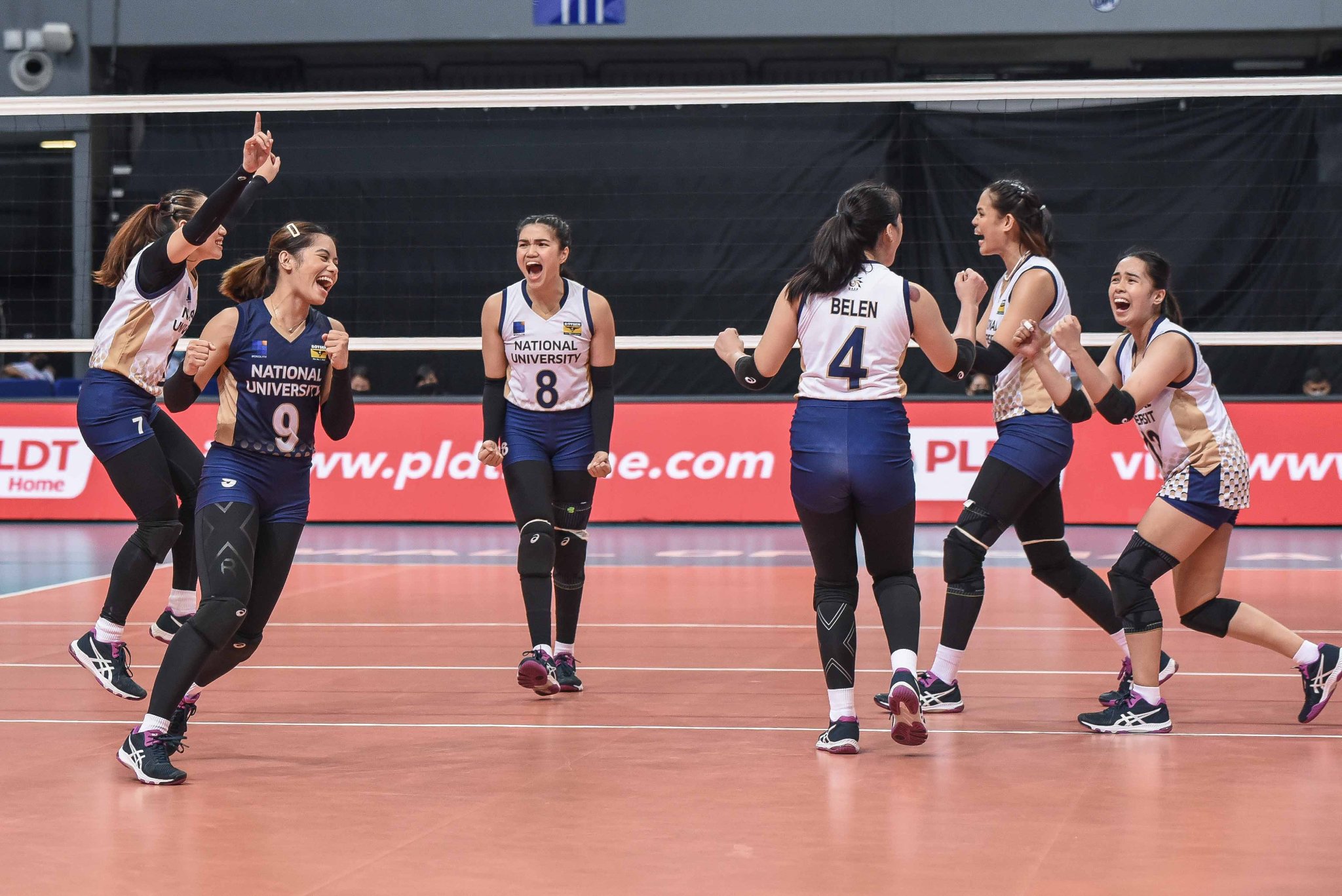 National University UAAP women’s volleyball