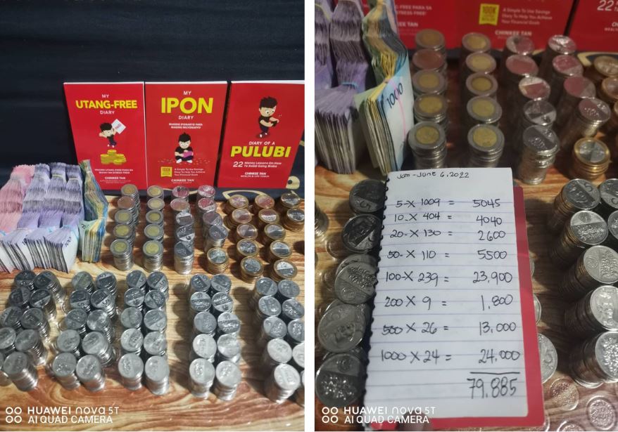 Mag-asawa makaipon ng 70 thousand 