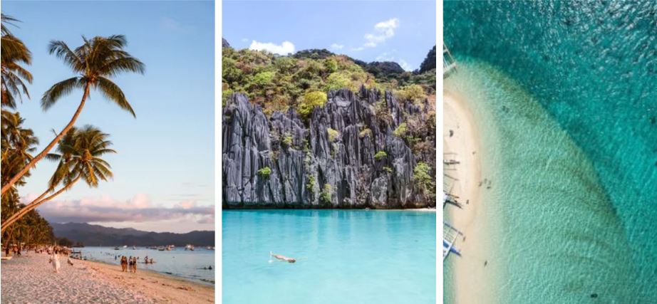 Boracay Palawan Cebu  World’s Best Islands