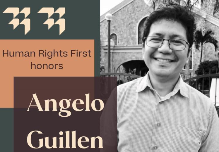 Angelo Karlo Guillen U.S. Baldwin Medal of Liberty