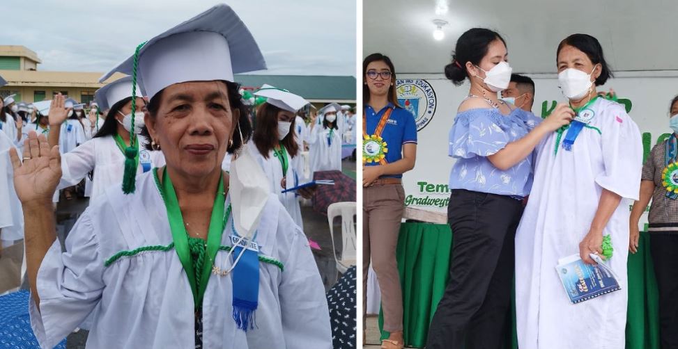 Nanay Josie college degree