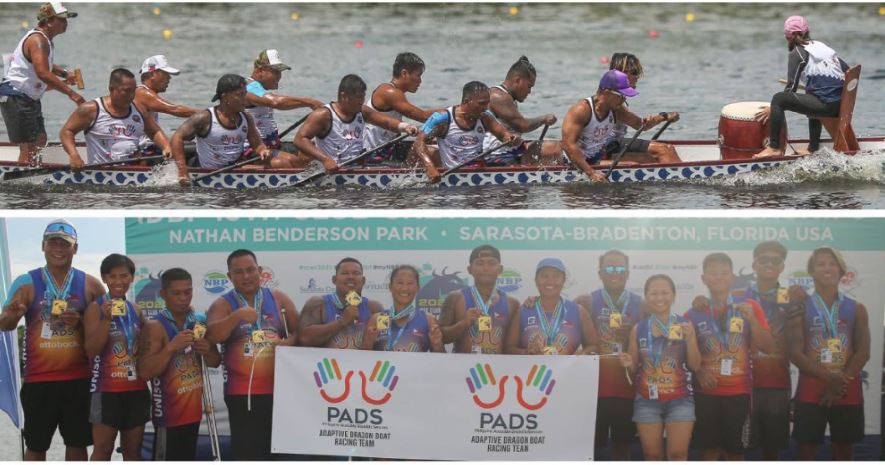 Cebu para dragon boat team Florida World Championships