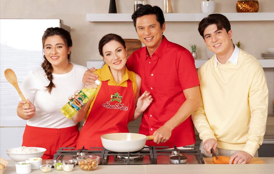 Carmina and Zoren Legaspi  Jolly Heart Mate Canola Oil