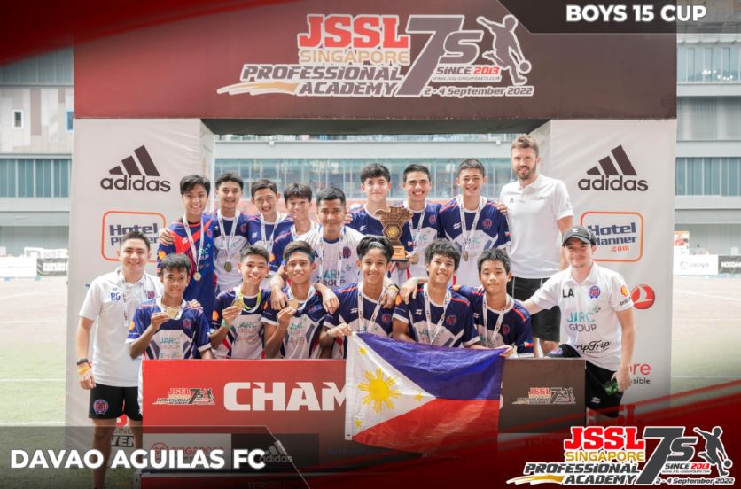 Davao youth football team U15 championship 