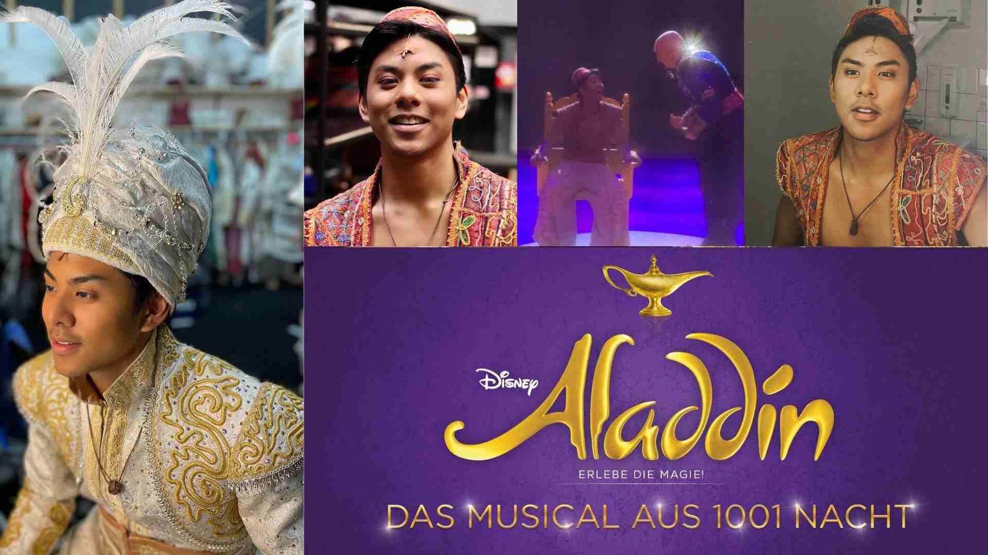 Edwin Parzefall Germany’s Aladdin musical