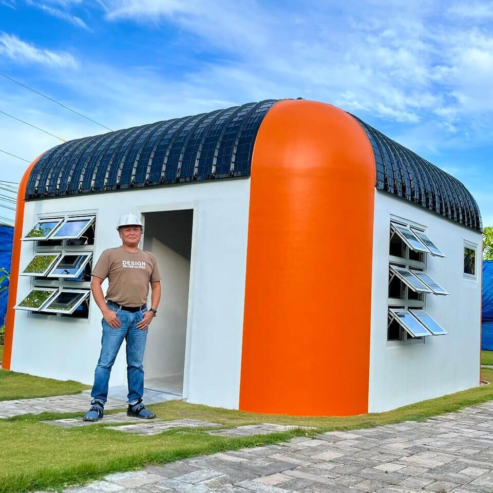 Filipino Cuboid House Albay Filipino Cuboid House Albay
