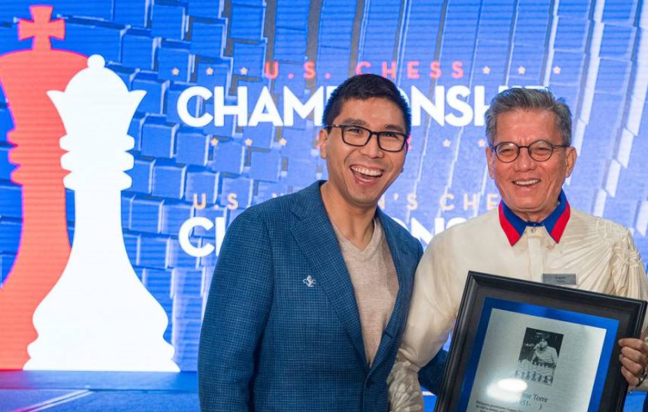 Hall of Famer Eugene Torre Wesley So