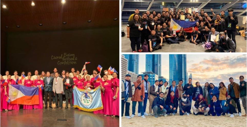Filipino choirs Busan Choral Competition