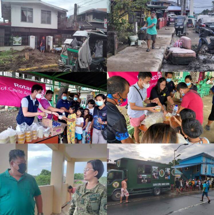 Cavite Rotaract soup-er quick response Paeng