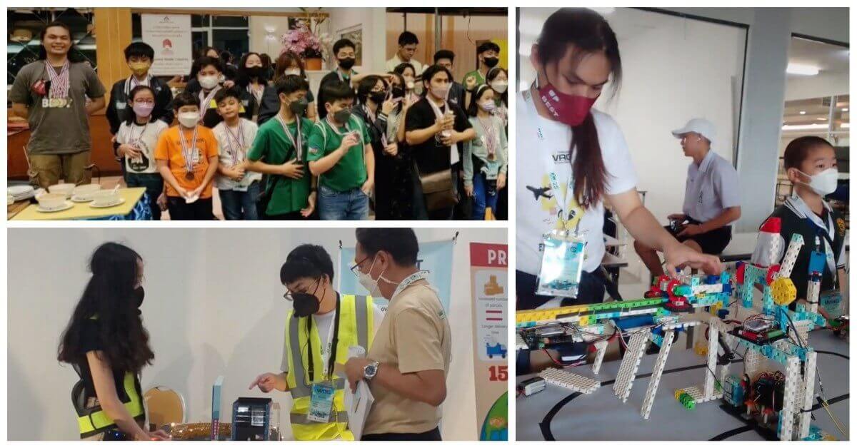 Filipino students World Robot Games Thailand