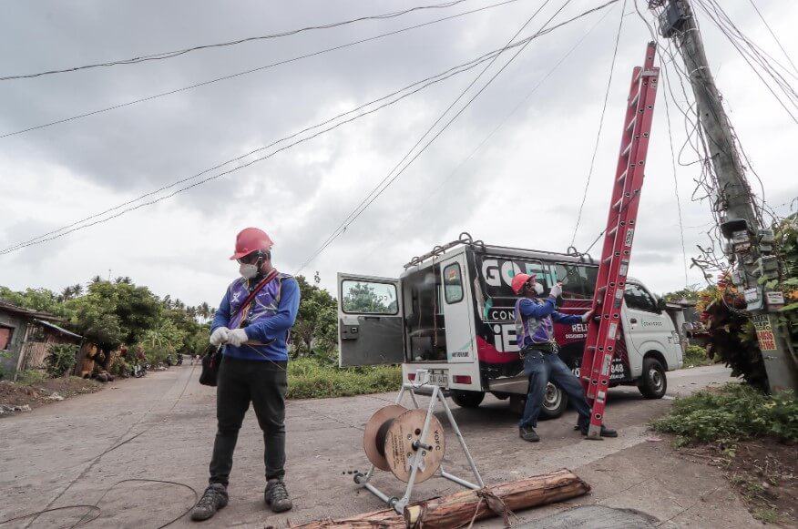 Philippines Converge fiber network 