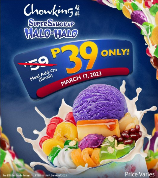 Chowking's SuperSangkap Halo-Halo