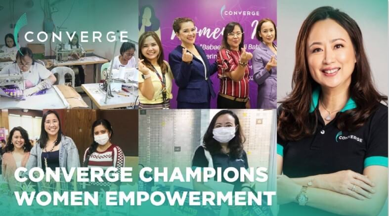 Converge champions women empowerment