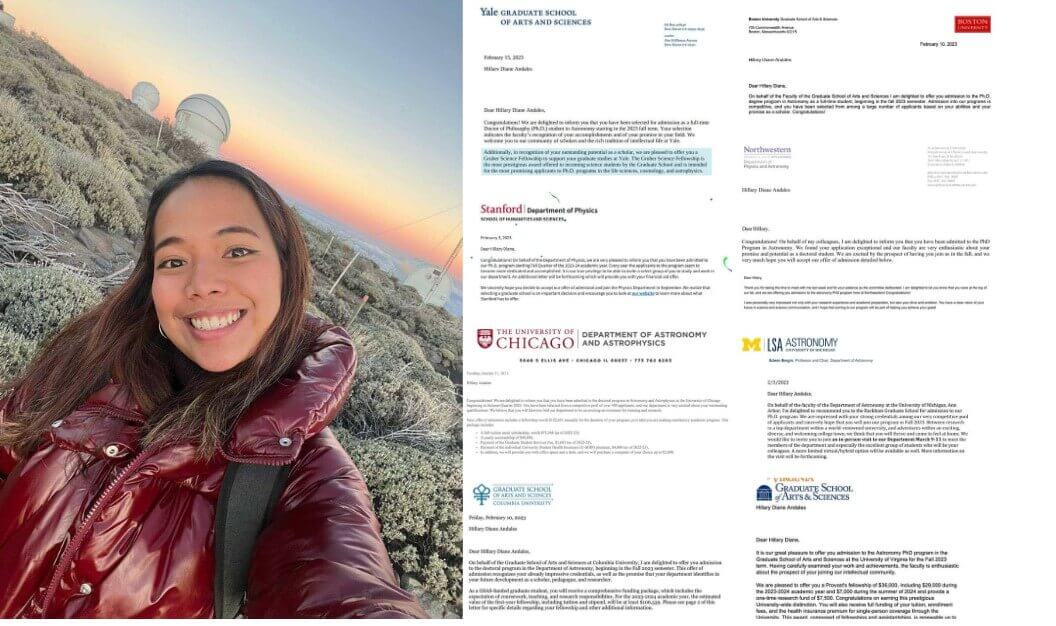 Hillary Andales astrophysicist dream