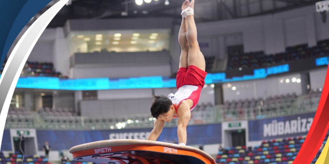 Carlos Yulo Gymnastics World Cup champion