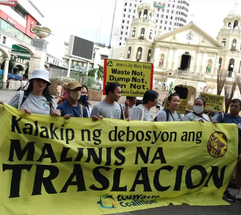Join the Eco-Friendly Traslacion 2025: EcoWaste Coalition Pushes for a Trash-Free Celebration of the Black Nazarene